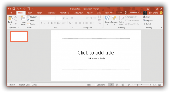 office 2016 önizleme-powerpoint