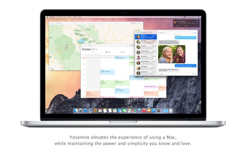Mac OS X Yosemite indir