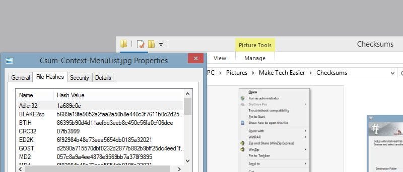 Windows Dosya Checksum’ a bakın