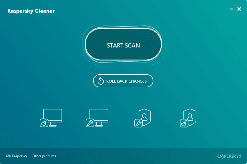 Ücretsiz Kaspersky Cleaner yazılımı