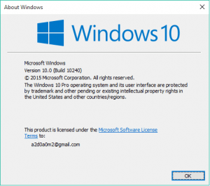 Windows 10 Sürüm Numarası Nasıl Öğrenilir?