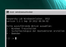 Kaspersky WindowsUnlocker kullanarak fidyecilerden kurtulun