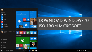 Ürün anahtarı olmadan Windows 10 ISO’ u indirin.