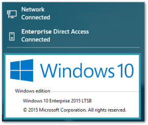Windows 10 LTSB: Long Term Service Branch