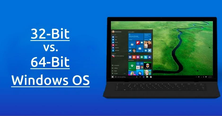 32bit Windows’ dan 64bit’ e terfi edin