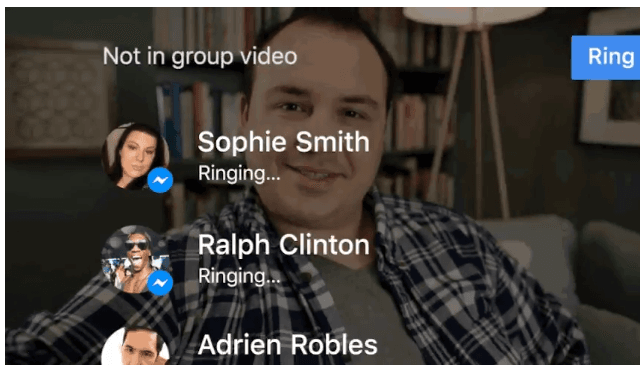 Facebook Messenger Grup Video Sohbeti eklendi