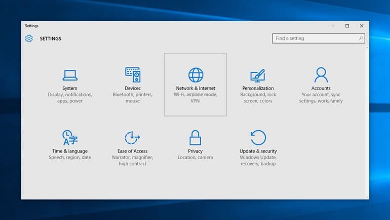 Windows 10’da Açık Ayarlar Bağlam Menüsü Ekle
