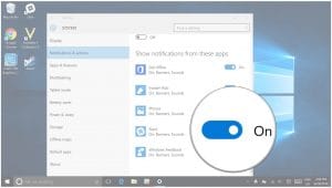 Windows 10 eylem merkezi’ndeki hızlı işlem düğmelerini özelleştirme