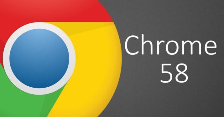 Chrome 58 hazır indirin