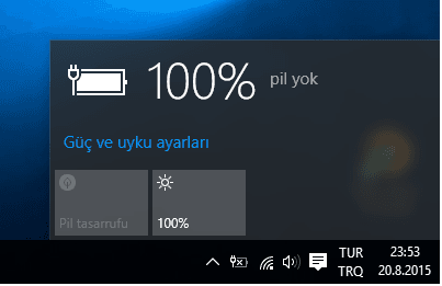 Windows 10’da video kalitesi için pil ömrünü optimize edin