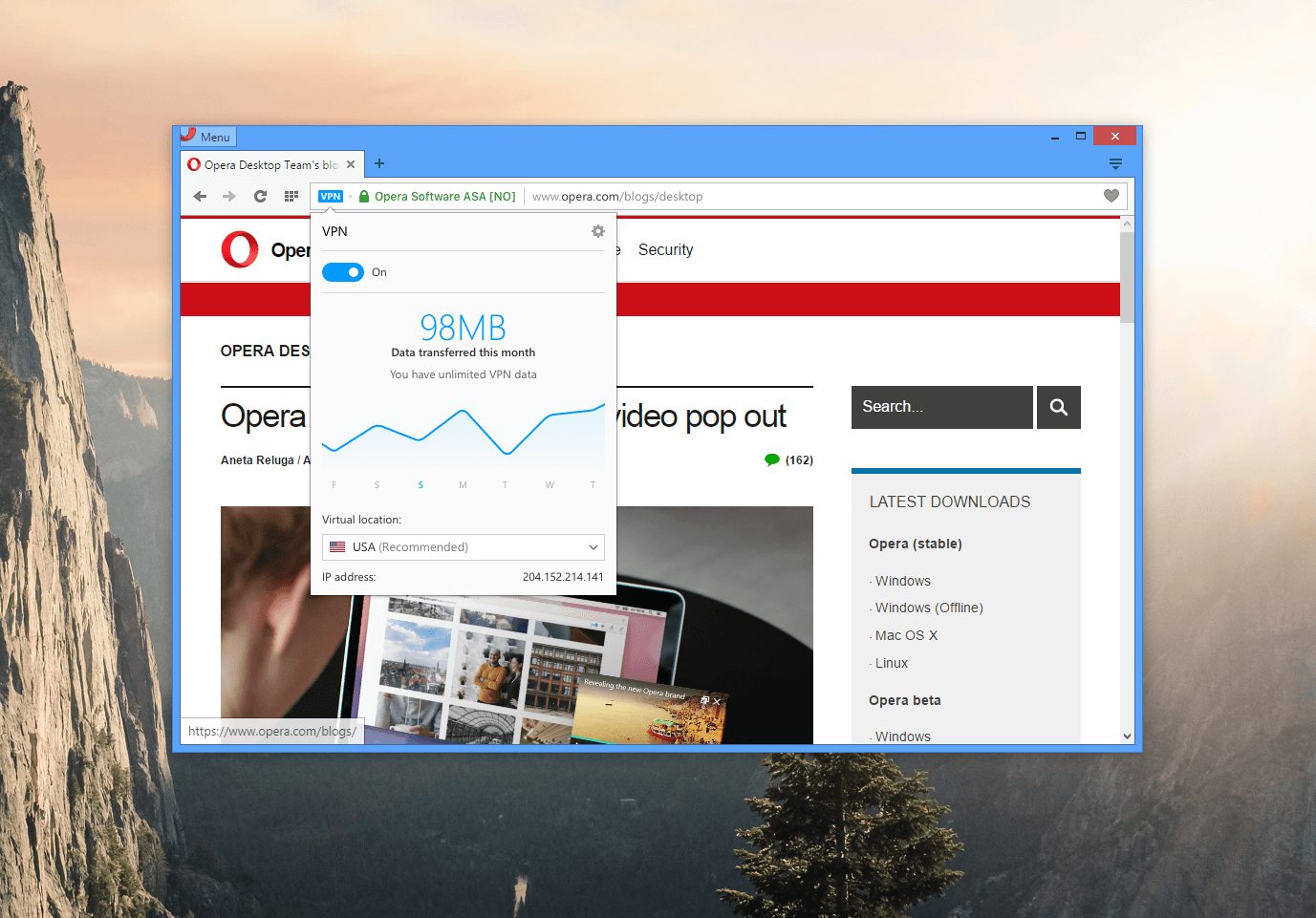 AVG kaynaklı Opera VPN bağlantı sorununu düzeltme