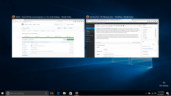 Windows 10 Sanal Masaüstü İpuçları