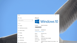 Sahip olduğum Windows 10’un sürüm, sürüm ve işletim sistemini nasıl bulurum?