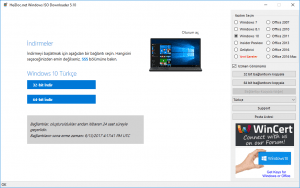 Microsoft Windows ISO Download Tool 5.10