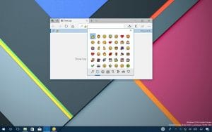 Emoji’yi Windows 10’da bir donanım klavyesi ile kullanma