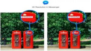 Facebook Messenger artık yüksek çözünürlüklü (4K) fotoğraf göndermenizi ve almanızı sağlıyor