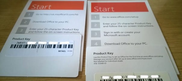 Office 2016 veya 2013 Ürün anahtarınız geçerliliğini kontol edin