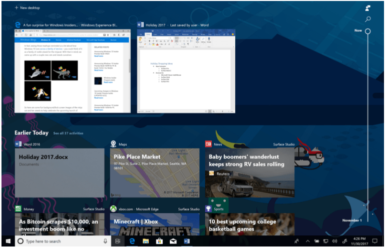 Microsoft, Windows 10 Insider Preview 17123’ü piyasaya sürdü