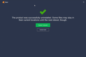 Avast’ı kaldırırken yaşanan sorun ve çözümü