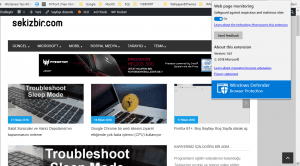 Google Chrome için Windows Defender Tarayıcı koruması ilk bakış