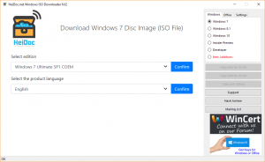 Microsoft Windows ISO Download Tool 6.10