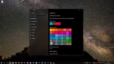 Windows 10’daki Son renk geçmişi nasıl temizlenir