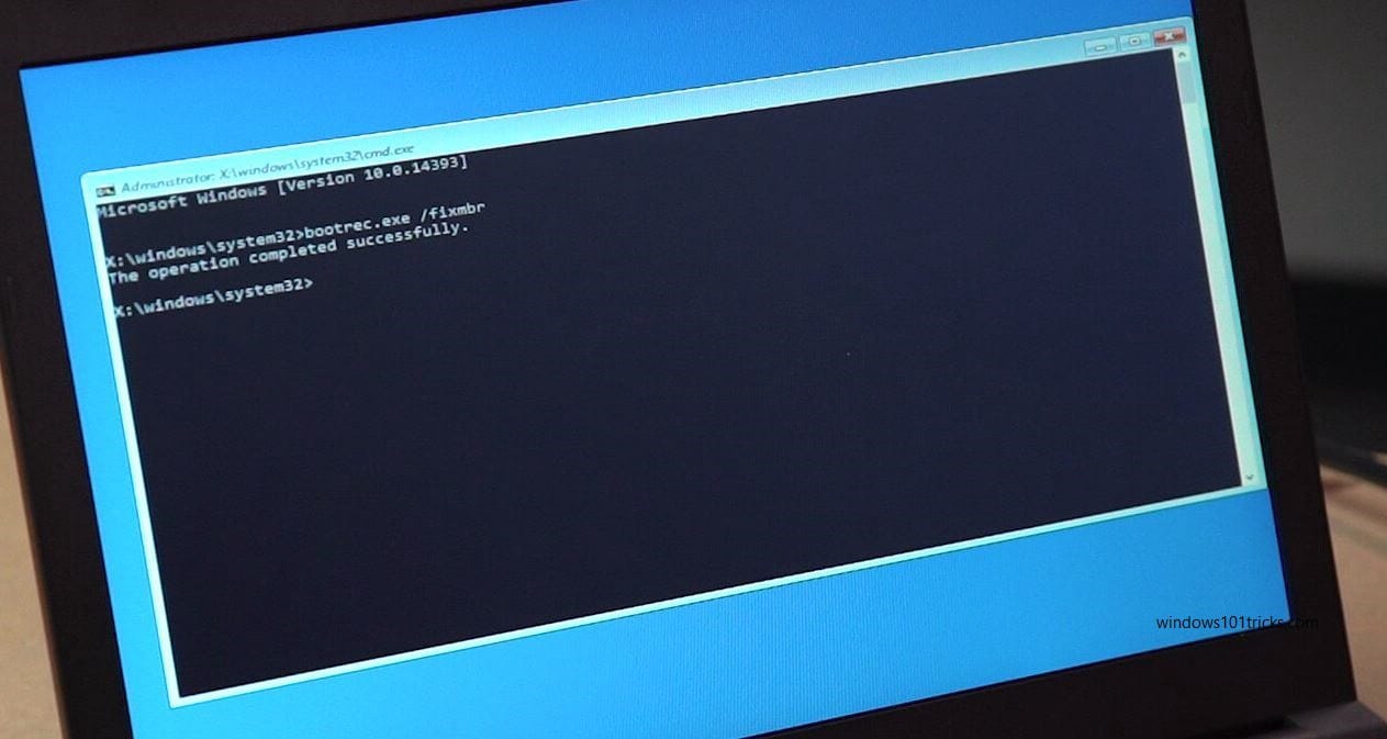 Windows 10’da Ana Önyükleme Kaydı (MBR) nasıl onarılır