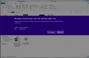 Windows 10’da Windows SmartScreen ayarlarını değiştirin