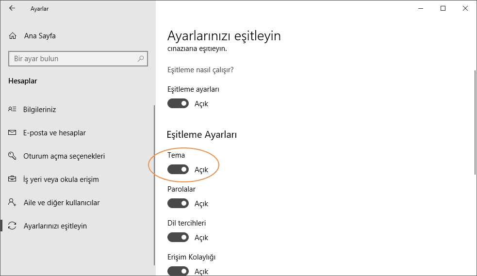 Windows 10’daki Kullanıcıların masaüstü arkaplanını değiştirmelerini önleme