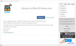 Microsoft Windows ISO Download Tool 6.15