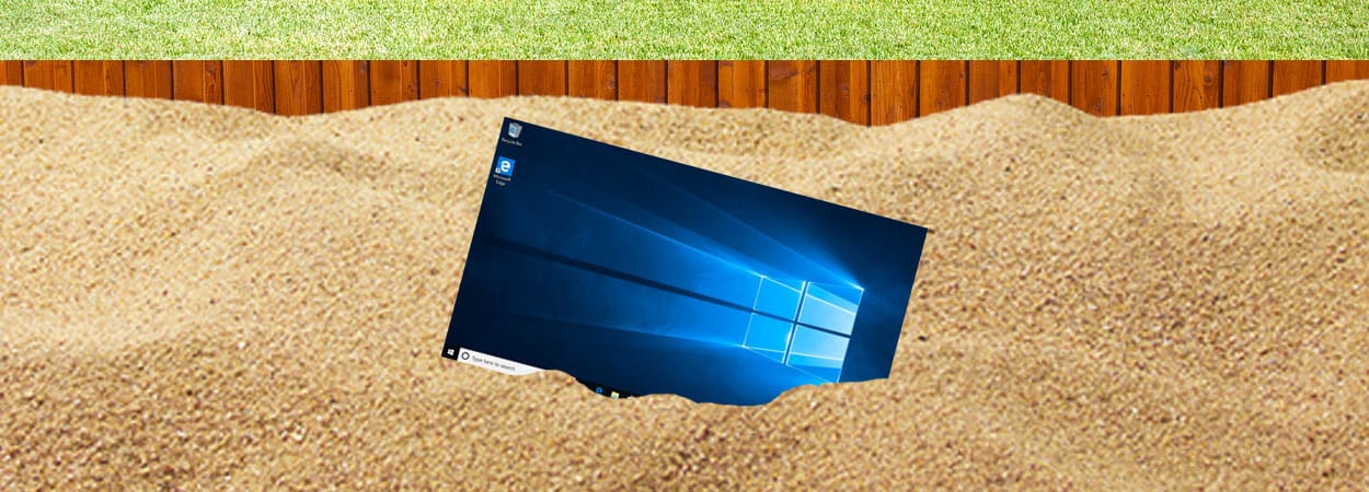 InPrivate Desktop, Windows 10’daki bir Sandbox Özelliğidir