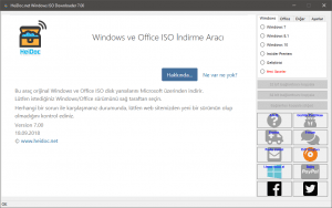 Microsoft Windows ISO Download Tool 7.00