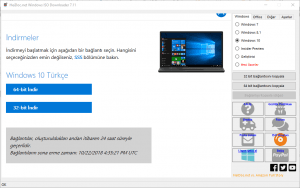 Microsoft Windows ISO Download Tool 7.11