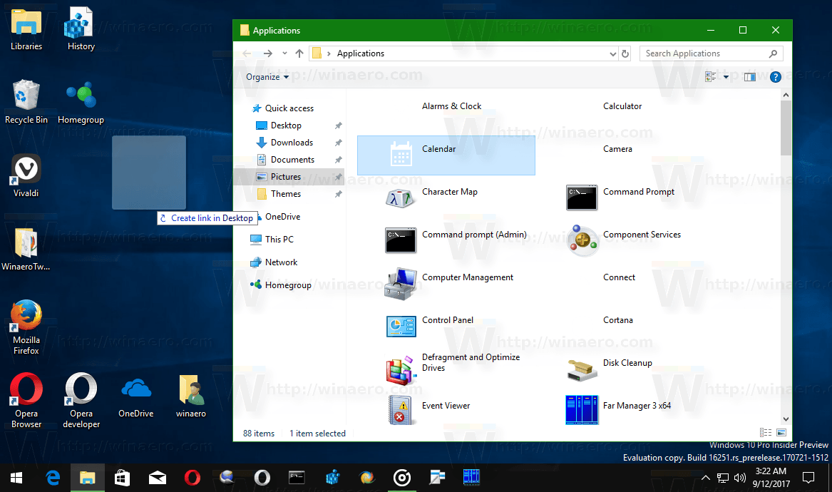 Windows 10’da herhangi bir Mağaza Uygulaması için masaüstü kısayolu oluşturma