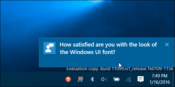 Windows 10’daki geri bildirim frekansını değiştirin