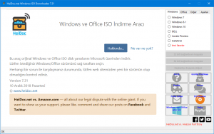 Microsoft Windows ISO Download Tool 7.31