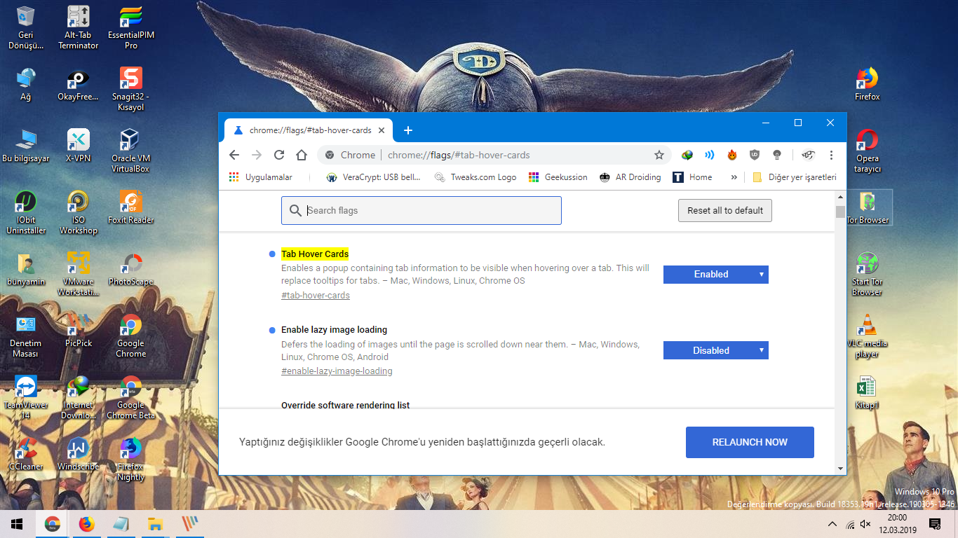 Google Chrome’da sekme önizlemeleri nasıl etkinleştirilir?