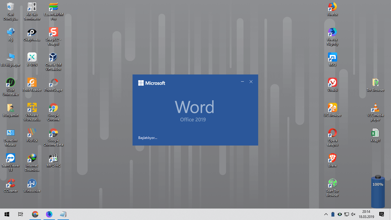 Microsoft Word 2016, 2019, 365’te Başlangıç ​​ekranını atlama