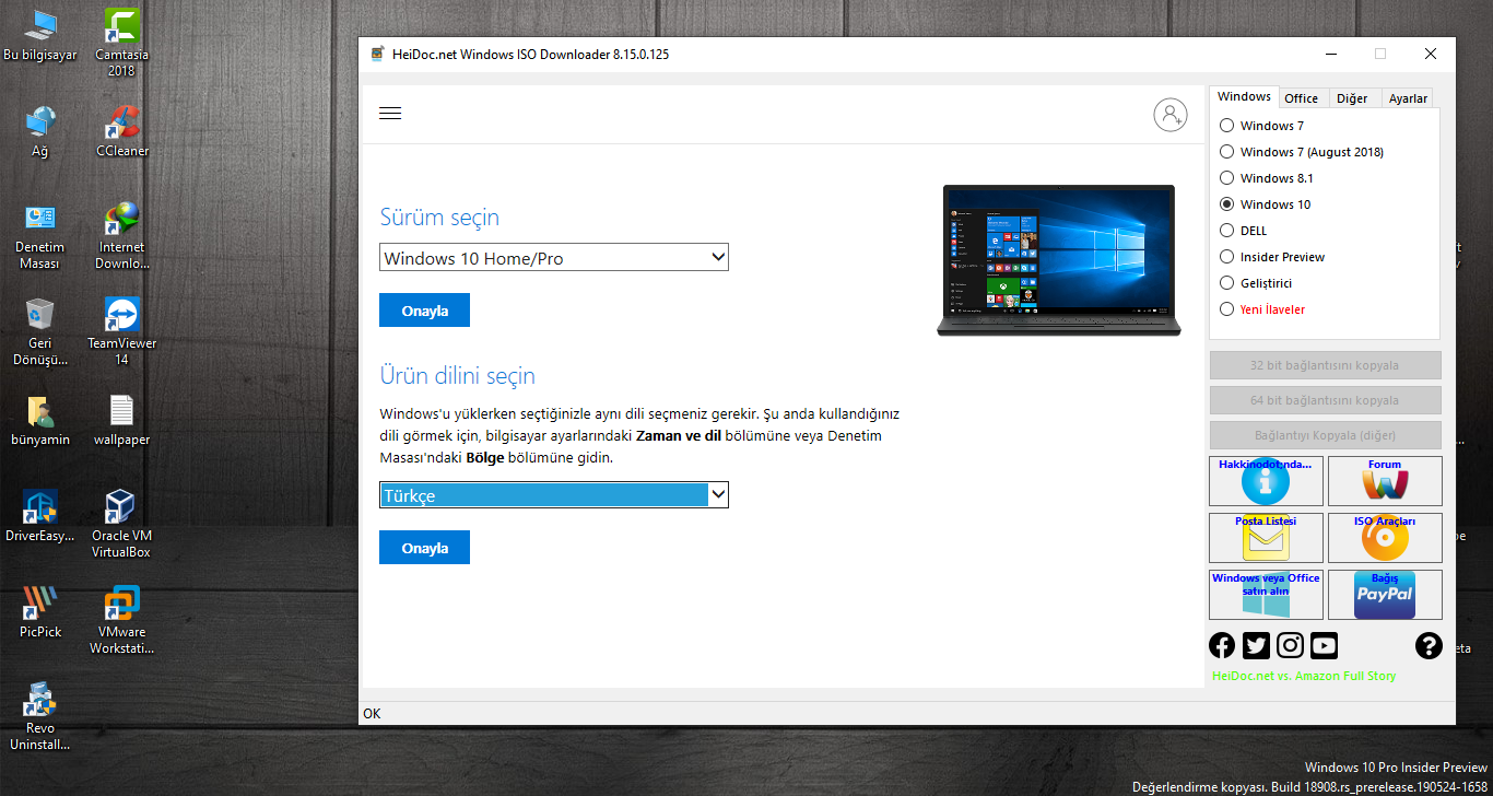 Windows ISO Downloader 8.15.0.125