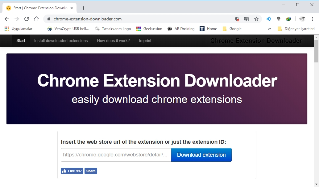 Chrome uzantıları nasıl eklenir?