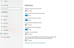 Windows 10 dosya gezgini’ndeki son kullanılan dosyalar nasıl silinir