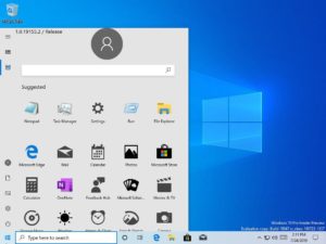 Windows 10′ da yeni bir Başlat Menüsü