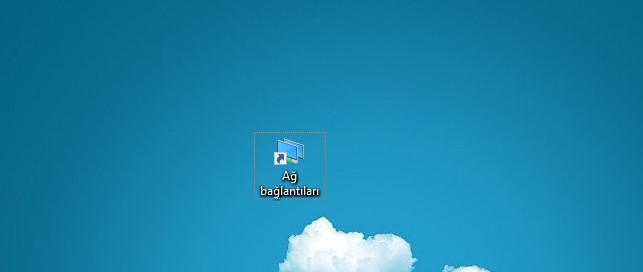 Windows 10’da ağ bağdaştırıcıları kısayolu nasıl oluşturulur