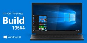 Windows 10 Insider Preview 19564 ISO indir