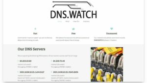 DNS.WATCH – Güvenli DNS Sunucuları