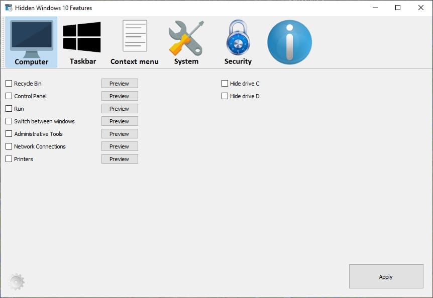 Windows 10 Gizli Özellikleri Nasıl Etkinleştirilir