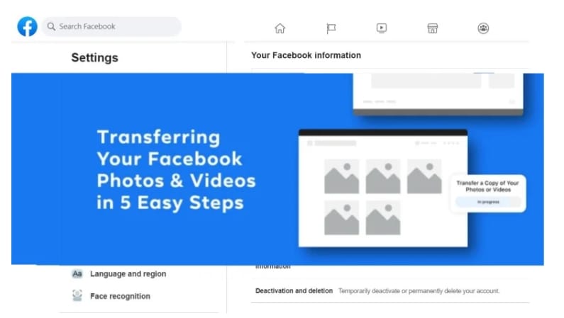Tüm Facebook Fotoğraflarınızı ve Videolarınızı Google Fotoğraflar’a Aktarma