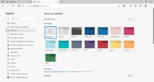 Microsoft Edge’de Accent Color nasıl etkinleştirilir ve kullanılır