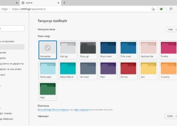 Microsoft Edge’de Accent Color nasıl etkinleştirilir ve kullanılır