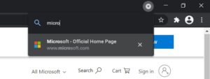 Google Chrome, sekme araması